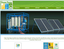 Tablet Screenshot of greenprm.com